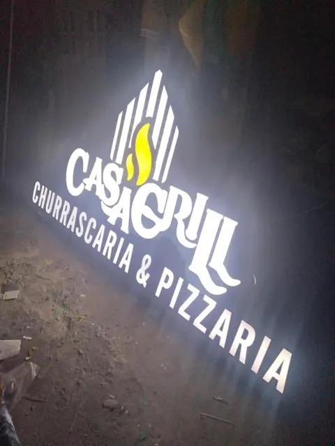 Letreiro de restaurante
