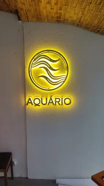 Aquário · iluminação indireta