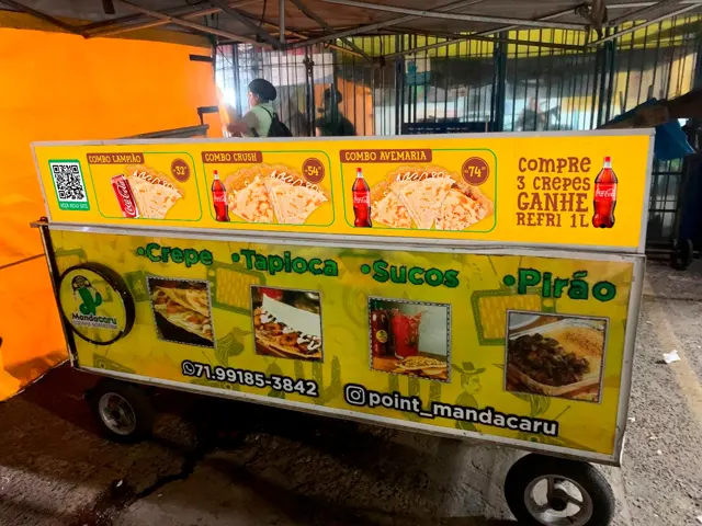 Carrinho de vendas personalizado